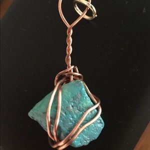 Teal Dream & Copper Earth Lacquer Gem  🌿